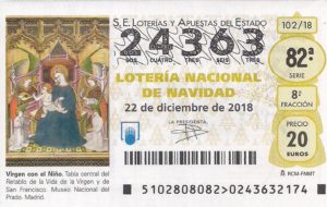 Lotería Navidad 2018